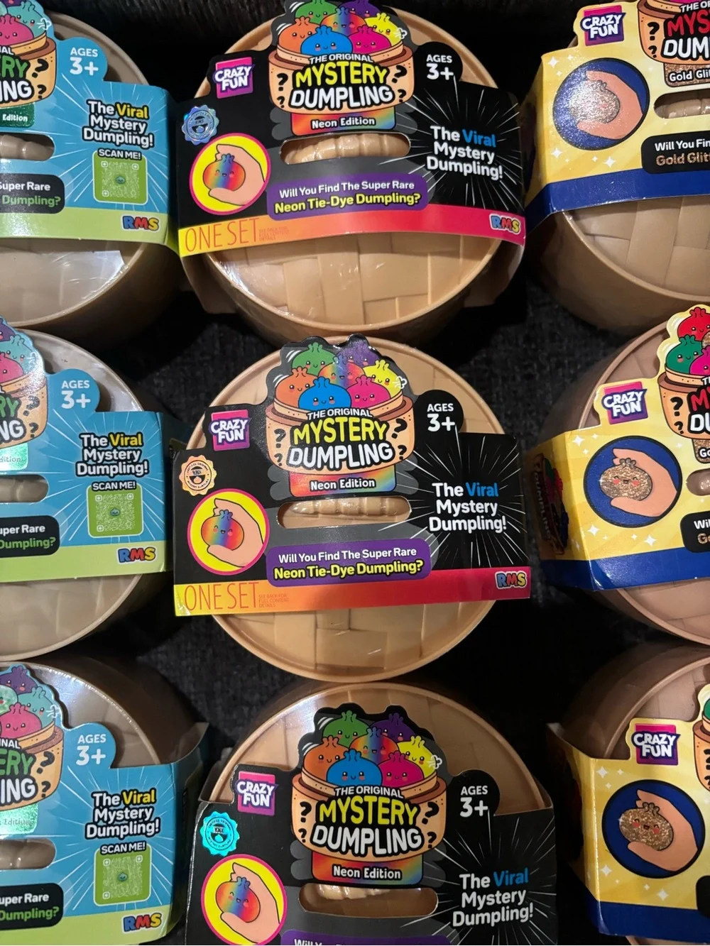 The Viral Mystery Squishy Dumpling “crazy fun” Blind Box Lot -